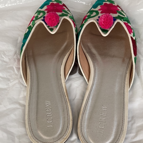 J. CREW MULTI-COLORS SLIPPERS - Picture 2 of 5
